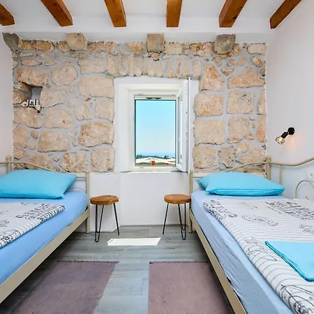 Stone House Biskup Apartment Babino Polje Exterior photo